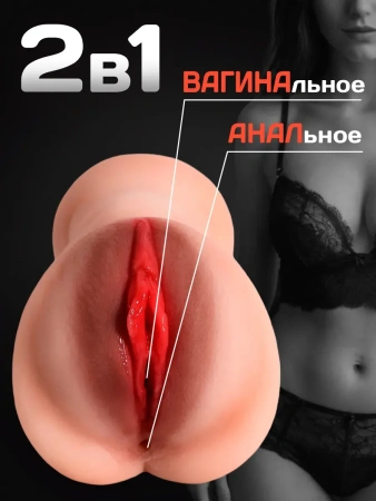 Компактный мастурбатор вагина Foxy